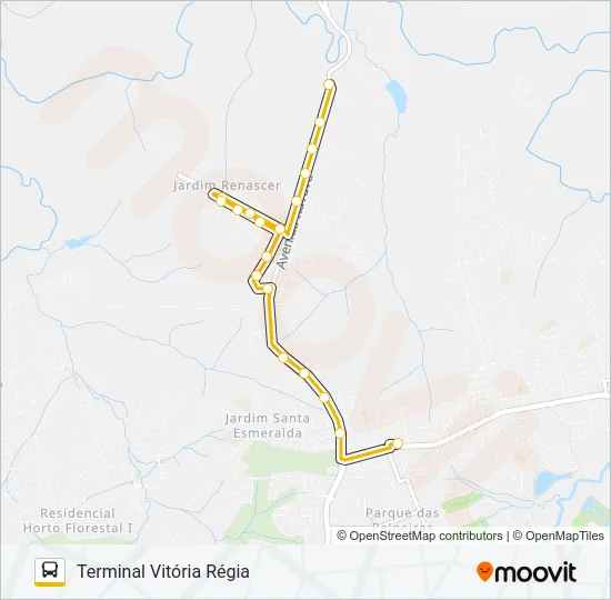 25 ITAVUVU Bus Line Map