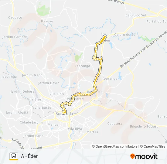 61 IPORANGA Bus Line Map
