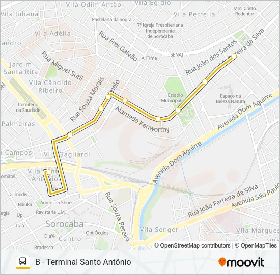 79 POLICLÍNICA Bus Line Map