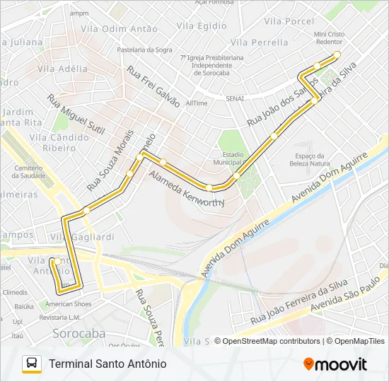 79 POLICLÍNICA Bus Line Map