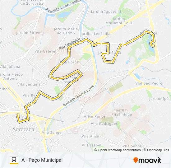79 POLICLÍNICA Bus Line Map