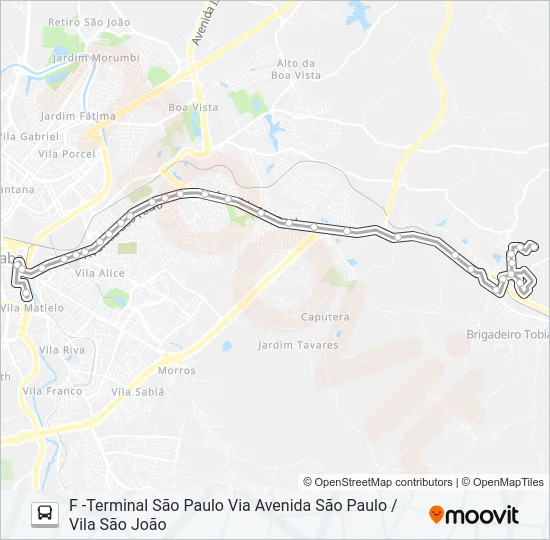 49 ASTÚRIAS Bus Line Map
