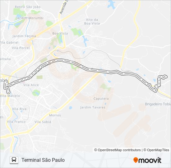 49 ASTÚRIAS bus Line Map