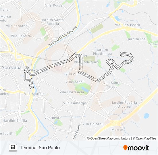 32 VILA HARO bus Line Map