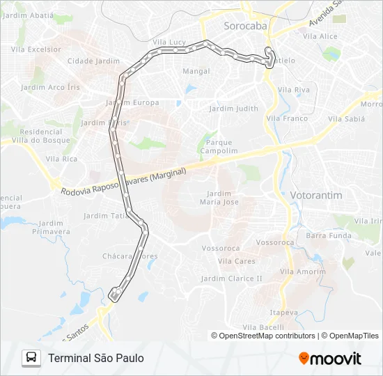 51 GREEN VALLEY Bus Line Map