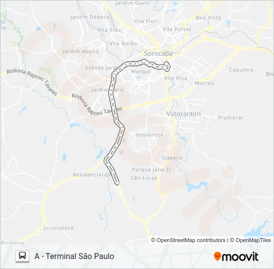 51 GREEN VALLEY Bus Line Map
