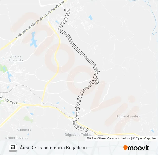 304 INTERBAIRROS 4 Bus Line Map