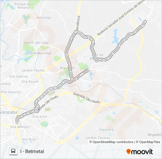 07 INDUSTRIAL / VILA RICA Bus Line Map