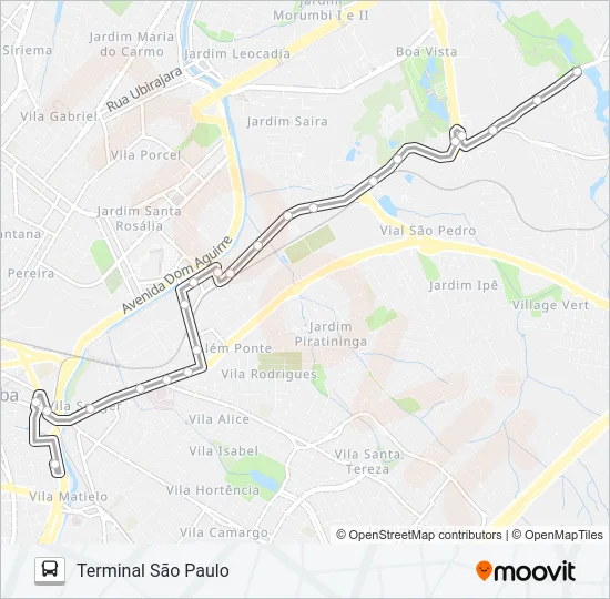 07 INDUSTRIAL / VILA RICA Bus Line Map