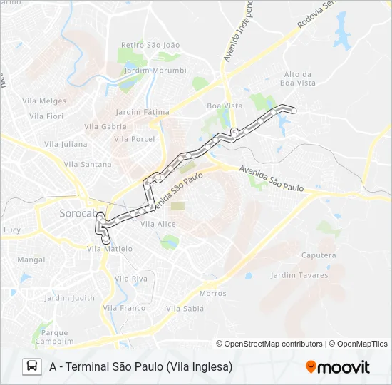 07 INDUSTRIAL / VILA RICA Bus Line Map