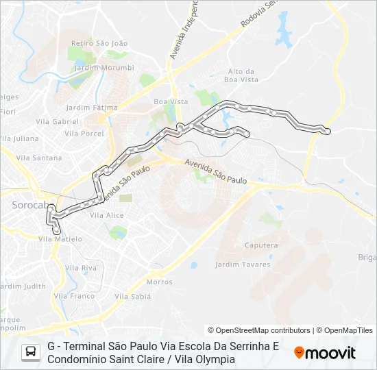 07 INDUSTRIAL / VILA RICA Bus Line Map