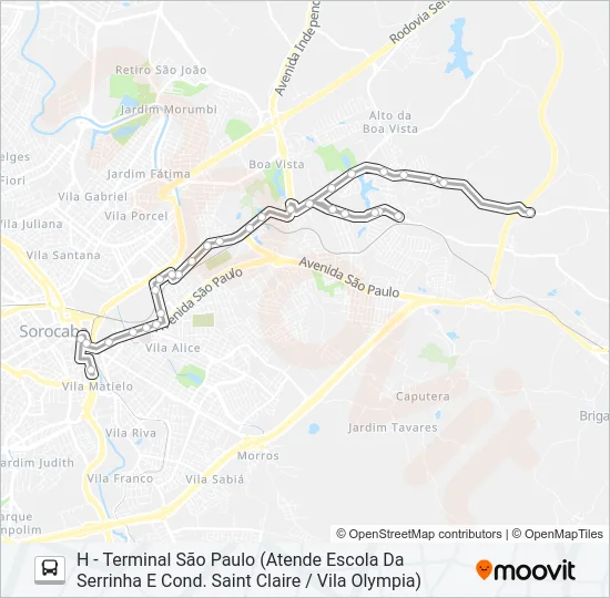 07 INDUSTRIAL / VILA RICA Bus Line Map