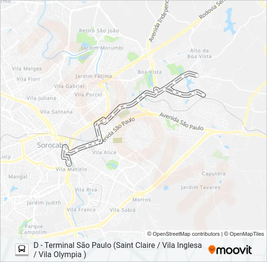 07 INDUSTRIAL / VILA RICA Bus Line Map