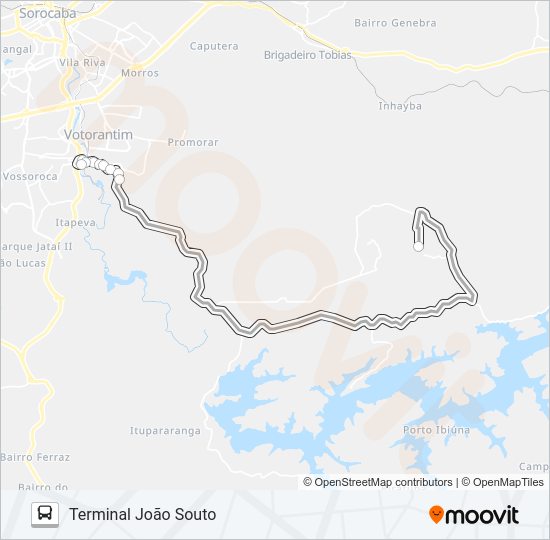 3113 KARAFÁ Bus Line Map