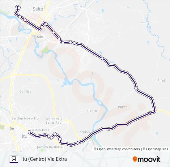 6207 SALTO - ITU  Line Map