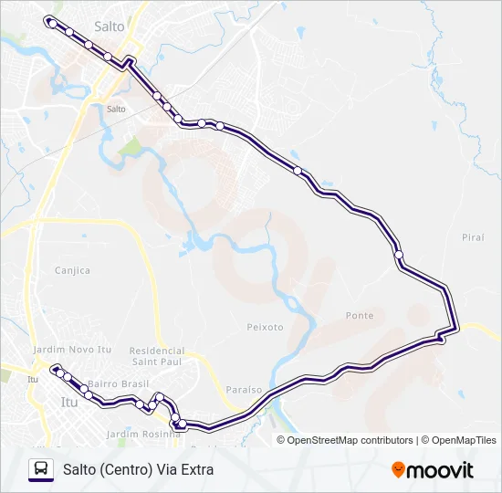 6207 SALTO - ITU  Line Map