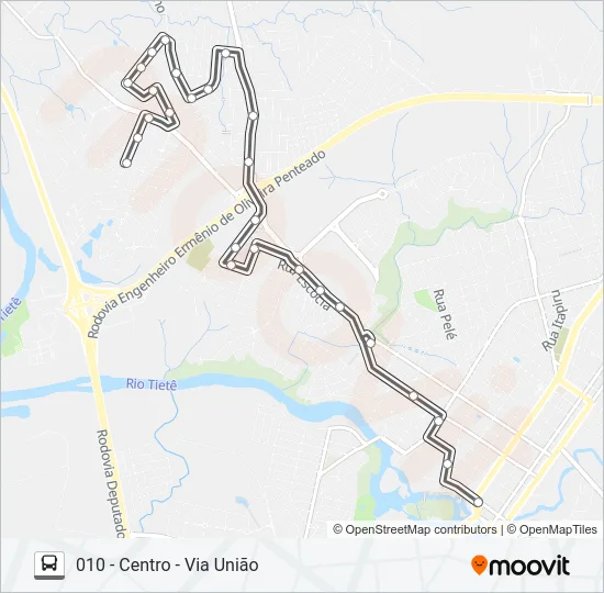 010 ICARAÍ Bus Line Map