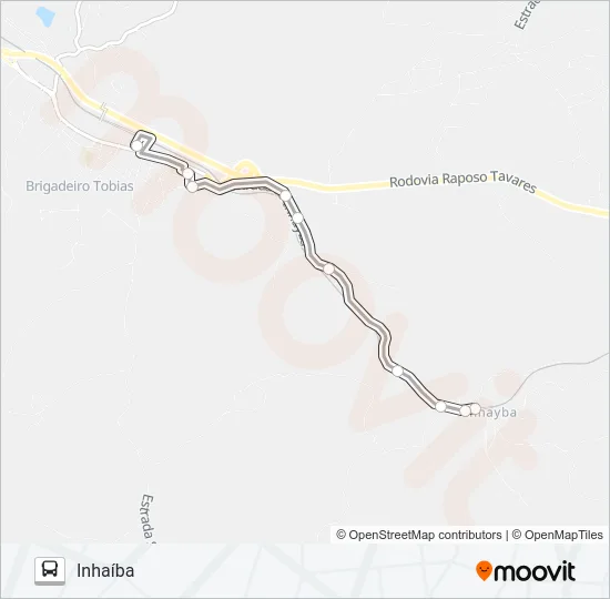 300 GENEBRA / INHAÍBA Bus Line Map