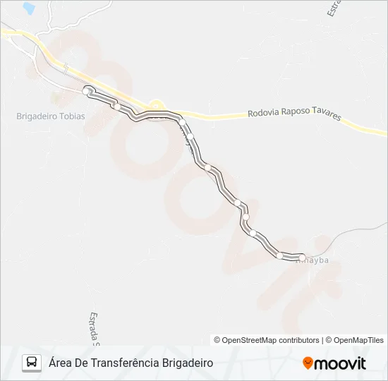 300 GENEBRA / INHAÍBA Bus Line Map