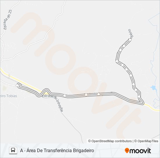 300 GENEBRA / INHAÍBA bus Line Map