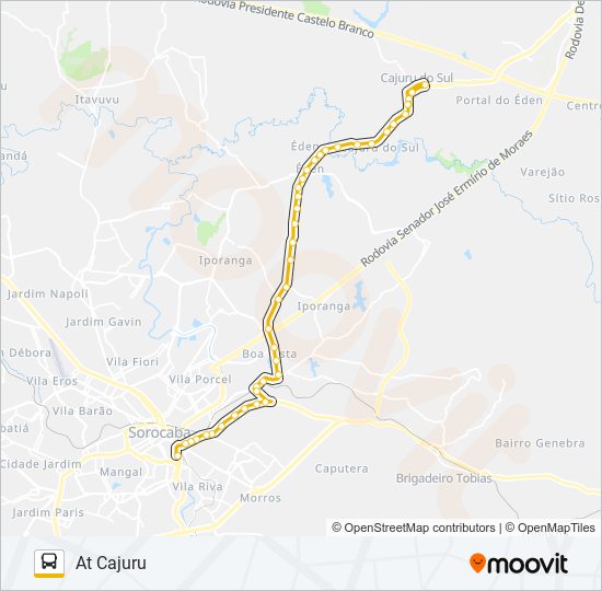 31 EXPRESSO CAJURU bus Line Map