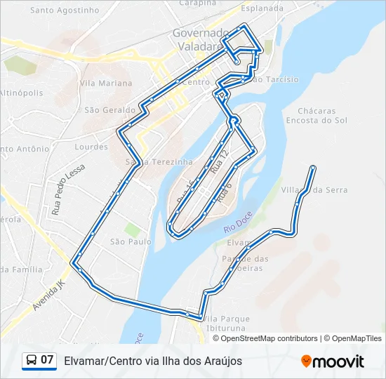 07 Bus Line Map