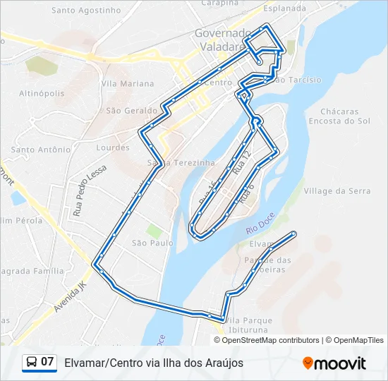 07 Bus Line Map