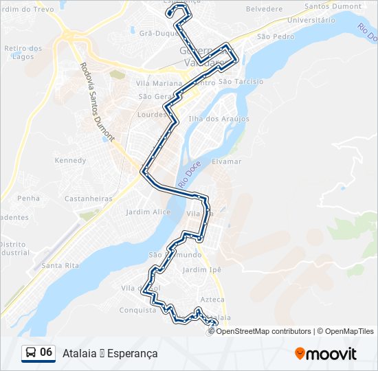 06 bus Line Map