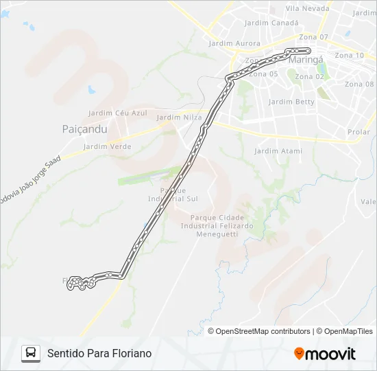 178 FLORIANO Bus Line Map