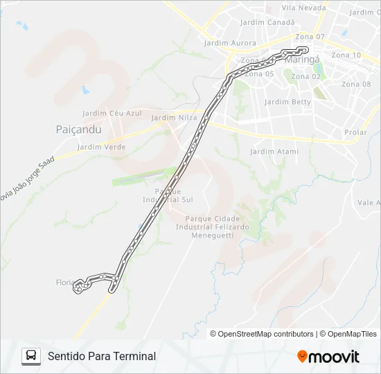 178 FLORIANO Bus Line Map
