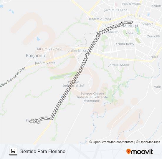 178 FLORIANO bus Line Map