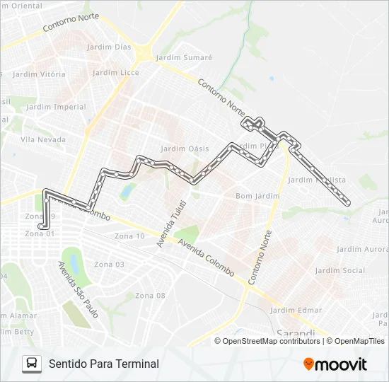 026 JARDIM PAULISTA Bus Line Map