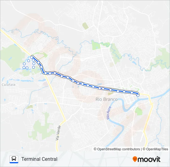 501 UFAC Bus Line Map