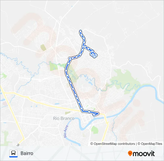 702A APOLÔNIO SALES / MANGUEIRA Bus Line Map