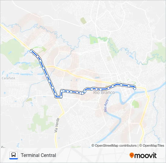 401 FUNDHACRE Bus Line Map