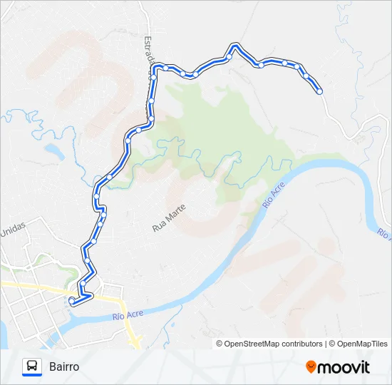 706 PANORAMA Bus Line Map