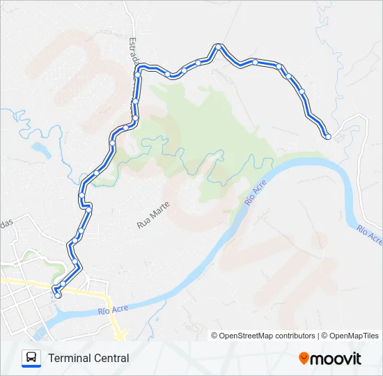 706 PANORAMA Bus Line Map