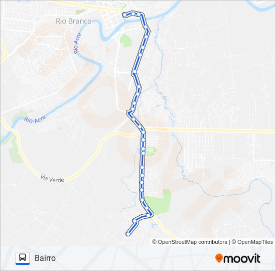 114 RAMAL BOM JESUS bus Line Map