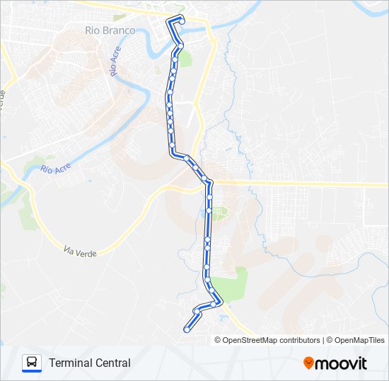 114 RAMAL BOM JESUS bus Line Map