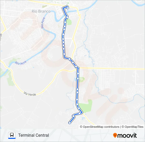 114 RAMAL BOM JESUS Bus Line Map