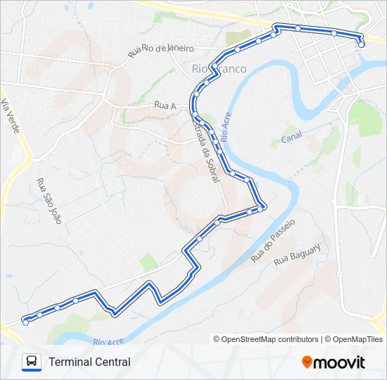 602B AEROPORTO VELHO/AYRTON SENNA Bus Line Map