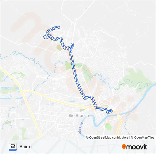 201 TANCREDO NEVES Bus Line Map