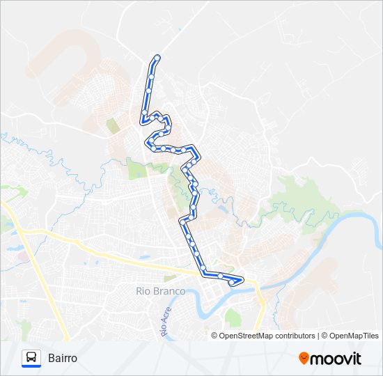 703 WANDERLEY DANTAS bus Line Map