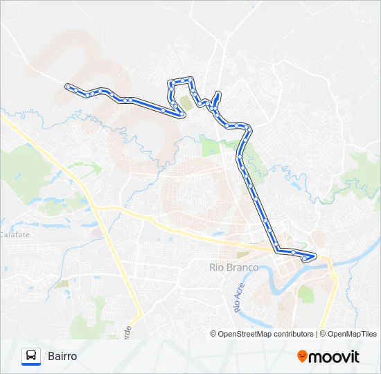205 IRINEU SERRA Bus Line Map