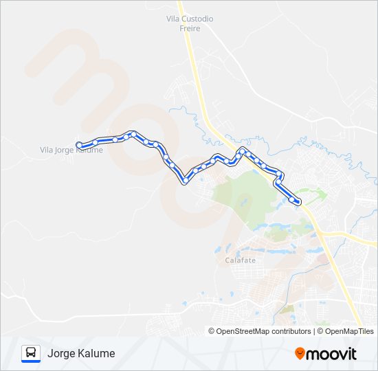 523 DISTRITO INDUSTRIAL / JORGE KALUME bus Line Map