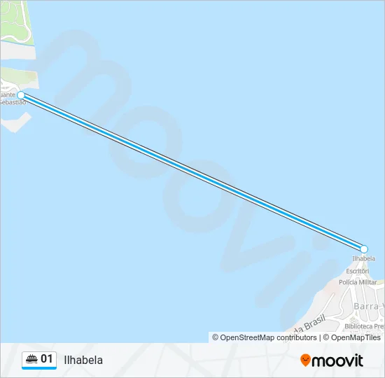 01 Ferry Line Map