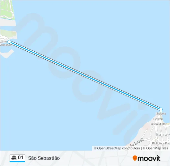 01 Ferry Line Map