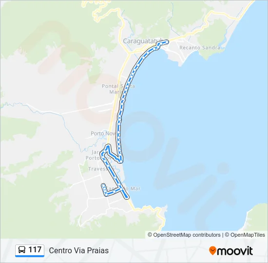 117 Bus Line Map