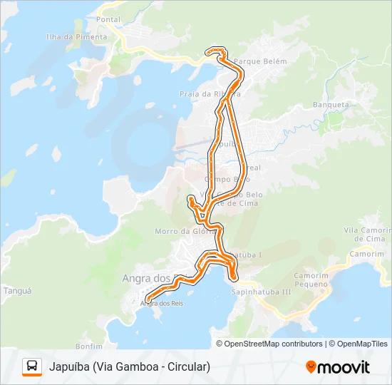 220 Bus Line Map
