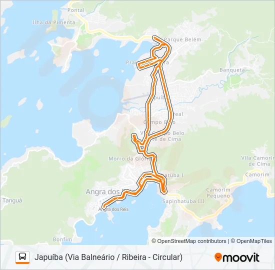 220 Bus Line Map